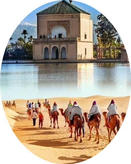 Marrakech Holiday Services specializes in Marrakech tours and activities that blend cultural immersion, desert thrills, and mountain escapes. Explore Jemaa el-Fna's vibrant markets, private medina walks, and Bahia Palace visits on guided city tours. Day trips cover Ouzoud Waterfalls, Ourika Valley, and Atlas Mountains treks with expert local guides.