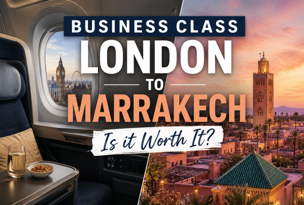 Business Class London to Marrakech Is it Worth It