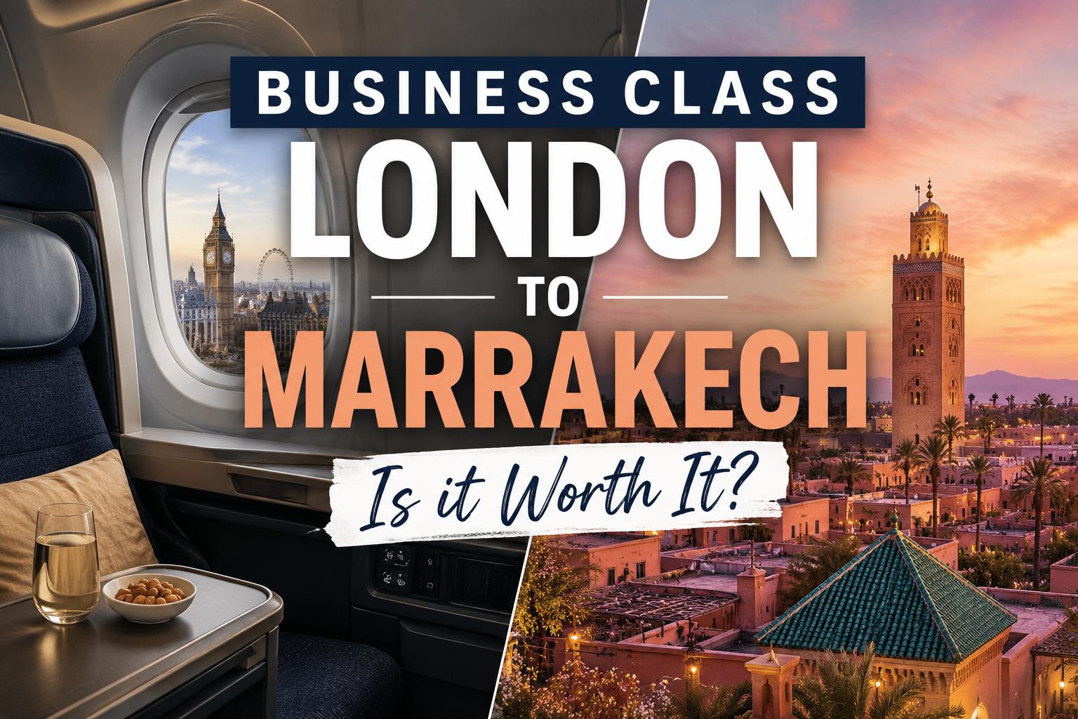 Business Class London to Marrakech Is it Worth It