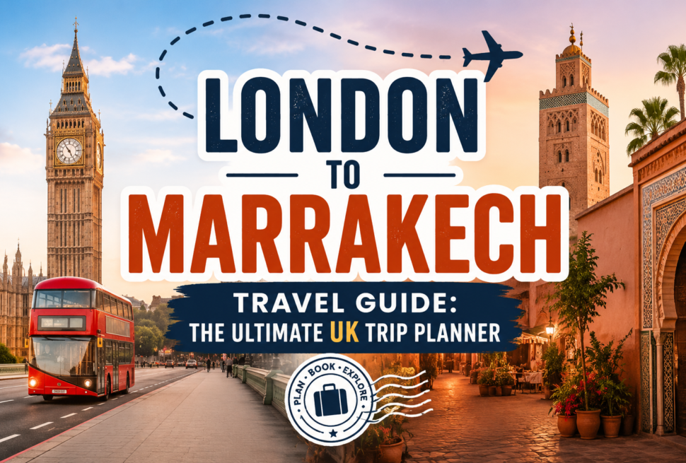 London to Marrakech Travel Guide The Ultimate UK Trip Planner