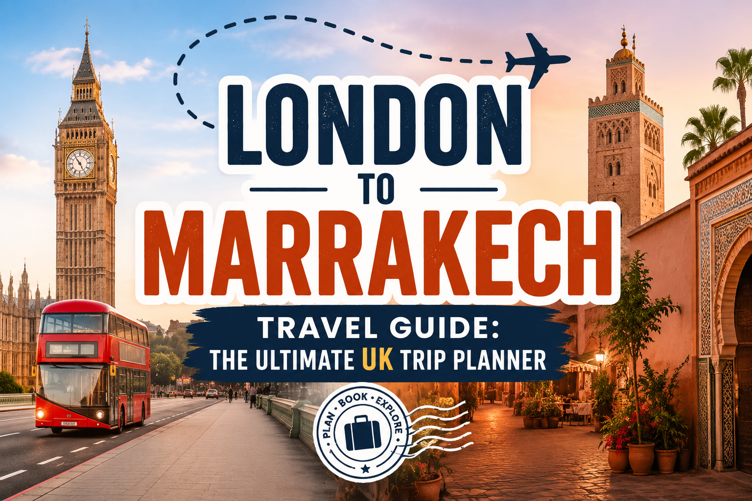 London to Marrakech Travel Guide The Ultimate UK Trip Planner