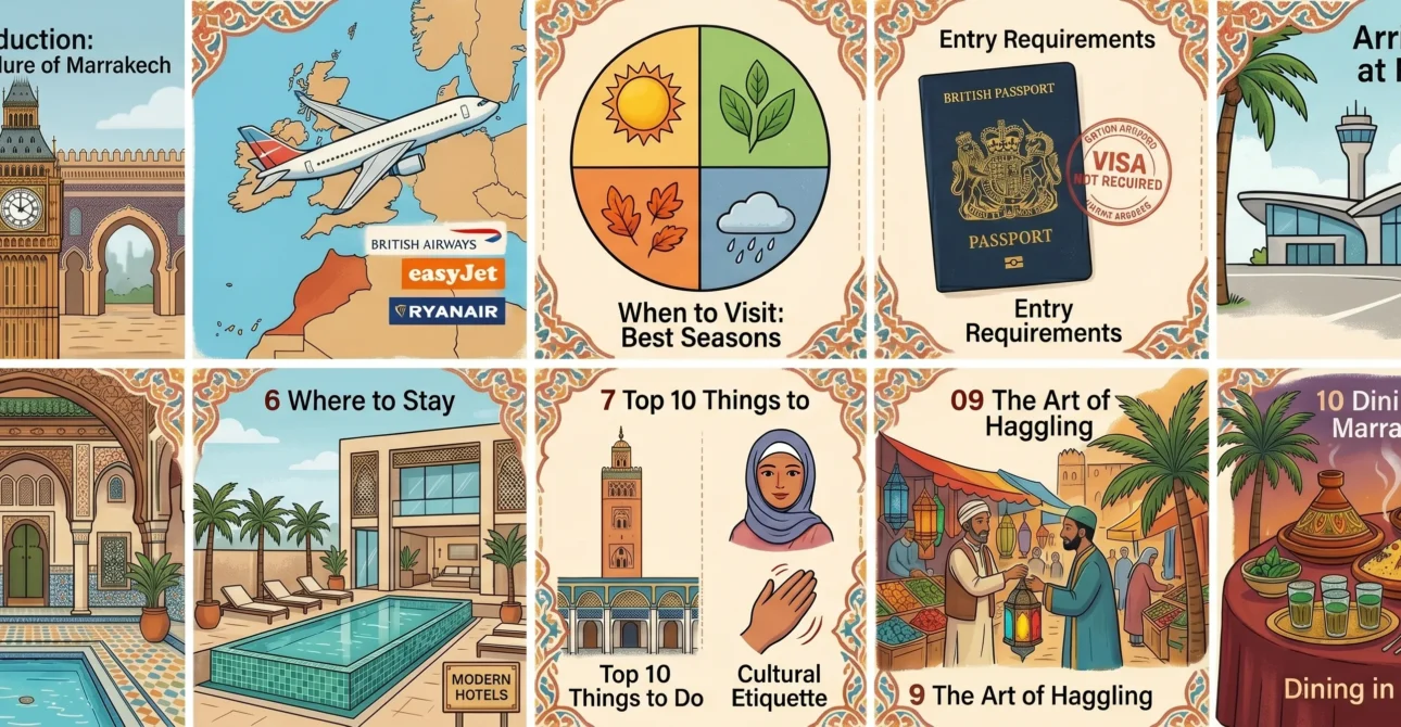 London to Marrakech: Ultimate Travel Guide & Flight Info