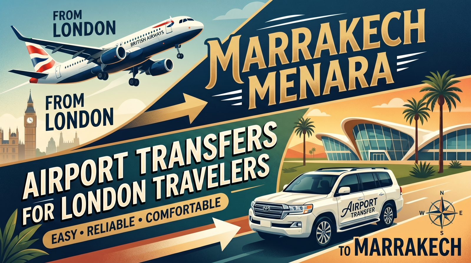 Marrakech Menara Airport Transfers for London Travelers